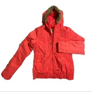 Rip Curl Fur Lined Hood Jacket